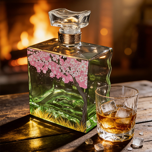 Bouteille en verre <span class=keywords><strong>de</strong></span> 1500 ml pour whisky, brandy, <span class=keywords><strong>cognac</strong></span>, rhum, <span class=keywords><strong>liqueur</strong></span>, saké, vin <span class=keywords><strong>de</strong></span> fruits, emballage en bouteille carrée - Product Image 3