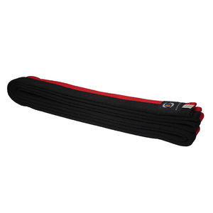 Cinturón de <span class=keywords><strong>Taekwondo</strong></span>/kárate/Judo Bjj, Color rojo y negro de alta calidad, venta al por mayor - Product Image 2
