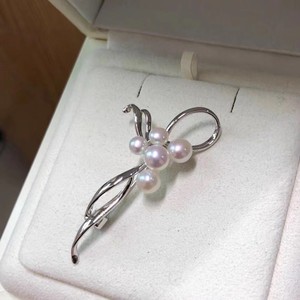 Broche de luxe de grande marque, style bien-être, en perles d'eau douce naturelles de Zhuji, plaqué or 14 carats, style multi-perles, populaire et tendance - Product Image 4