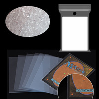 Factory Price Soft Clear Film Card Protectors Acid-Free Non-Toxic Scratch Resistant High Clarity Trading Card Sleeves
