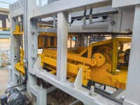 Machine automatique de fabrication de briques et de blocs en béton QT10-15, grande capacité, haute densité, ligne de production de blocs creux, usine