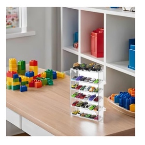 Transparent Acrylic 6-Tier Display Case for 48 Toy <strong>Cars</strong> Eco-Friendly for <strong>Matchbox</strong> <strong>Cars</strong> for Showcase - Product Image 3