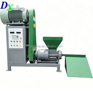 Machine extrudeuse à vis pour briquettes de paille de riz et de sciure de bois de 80 mm, à partir de poudre de biomasse, pour combustible domestique à <span class=keywords><strong>prix</strong></span> abordable - Product Image 1