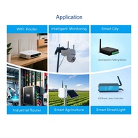 Antena WiFi de Doble Banda RFLink RF001 2.4G 5G 5dBi /TS9 Macho Omnidireccional de Goma para Router Inalámbrico, Punto de Acceso IP66, Negra