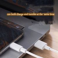 Cargador USB Tipo C de 6A para Mi 11 10 Pro 5G 9 Poco, cable de carga rápida de 66W para Mate40 P40 Pro