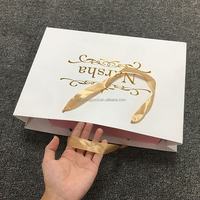 Sacs de shopping de luxe en coton classique recyclables, emballage cadeau pour une seule bouteille, prix bas, logo personnalisé