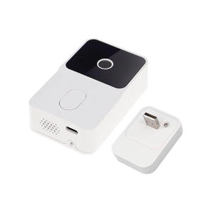 Sonnette vidéo intelligente LEDEAST M6 640P Tuya, mini caméra de sécurité domestique, changeur de <span class=keywords><strong>voix</strong></span>, interphone, sonnette vidéo intelligente Wifi - Product Image 1