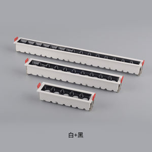 Noyo <span class=keywords><strong>precio</strong></span> directo de fábrica Empotrado Hotel Home Techo lineal <span class=keywords><strong>Downlight</strong></span> <span class=keywords><strong>LED</strong></span> Lámpara de rejilla lineal - Product Image 1