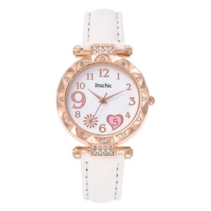 Reloj de Cuarzo con Correa de Cuero de 36 mm para Mujer, Diseño de Corazón, Casual, Elegante y a la Moda, con Logotipo Personalizado - Product Image 4