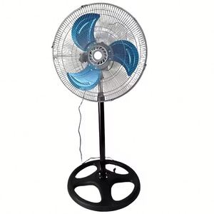 Venta Directa de Fábrica, Ventilador Industrial de 3 Velocidades con Interruptor de Plástico, Ventilador de Pie 3 en 1, Ventilador de Pedestal Oscilante - Product Image 3