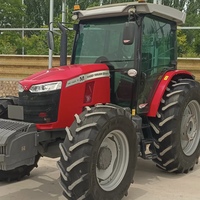 Tracteurs d'occasion Massey Ferguson MF1404B, tracteur à roues, 140 CV, moteur diesel 4 cylindres, boîte de vitesses, prise de force 540/1000 tr/min, 500-1500 heures d'utilisation