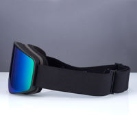 Lunettes de neige cylindriques à double lentille Otg Design, protection UV, lunettes de sport d'hiver, super anti-rayures, masques de ski