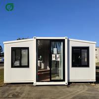 Maison Mobile Préfabriquée Triangulaire 2 Étages Kit Meublé Petite Cabine Maison Spatiale Conteneur Extensible