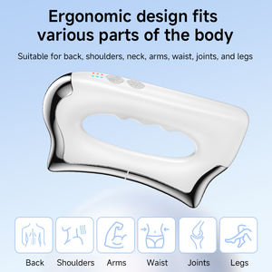 Estimulador Muscular Eléctrico con Calor para Raspado de Fascia con Microcorriente Herramienta para Alivio del Dolor y Relajación Pistola de Masaje para Adelgazar y Moldear - Product Image 4