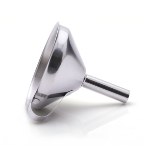 Funil Coador de Cozinha de Aço Inoxidável 304 de <span class=keywords><strong>4</strong></span> Polegadas, Ecológico, Grau Alimentício, Seguro para Lava-Louças e Micro-ondas - Product Image 3