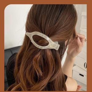 Заколки для волос для длинных толстых волос женские пластиковые изогнутые боковые заколки для девочек женские аксессуары для красоты шпильки зажим для зубов - Product Image 3