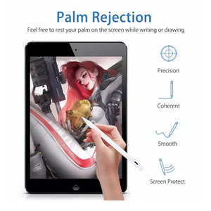 Lápiz Táctil para Tablet, Stylus para iPad Pro 2, Tecnología Capacitiva Activa, Sensibilidad Increíble, Punta Reemplazable, Mango Magnético de Metal - Product Image 3