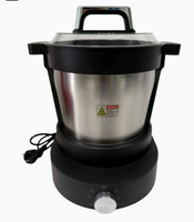 Mélangeur et pilon de cuisson OEM 6L/12L pour usage domestique et commercial, fabriqué par Yanzhi, 800W, pour igname et fufu, qualité supérieure 220V