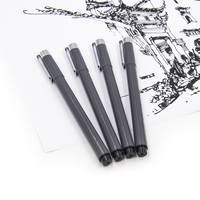 Stylo de calligraphie Fineliner noir professionnel avec différentes pointes pour croquis