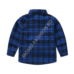 เสื้อเชิ้ตแขนสั้นลายทางสำหรับเด็กผู้ชาย สไตล์ลำลอง ยอดนิยม ผลิตจากผ้าโพลีเอสเตอร์/คอตตอน แห้งเร็ว ระบายอากาศได้ดี - Product Image 4