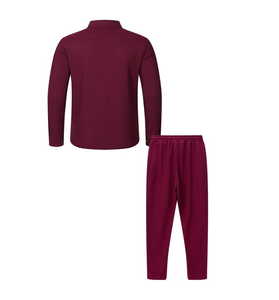 Ensemble haut et pantalon de haute <span class=keywords><strong>qualité</strong></span>, mode automne européenne et américaine, couleur unie, ensemble deux pièces, chemise à manches longues pour homme - Product Image 6
