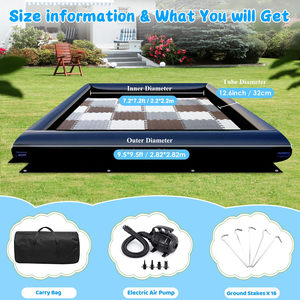 Piste de course gonflable personnalisée en PVC pour <span class=keywords><strong>voitures</strong></span> tamponneuses et karting pour enfants, pour utilisation intérieure et extérieure, idéale pour la <span class=keywords><strong>location</strong></span> commerciale - Product Image 4