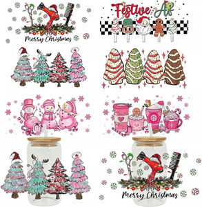 Más de 90000 Estilos de Adhesivos Decorativos para Vasos de 16 oz, Diseño de Terror de Halloween, 3D UV DTF, Nuevos y Más Vendidos - Product Image 1