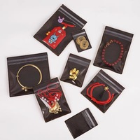 Bolsas de plástico para sellado de joyas, cierre de cremallera, Material reciclado, bolsas ecológicas transparentes personalizadas