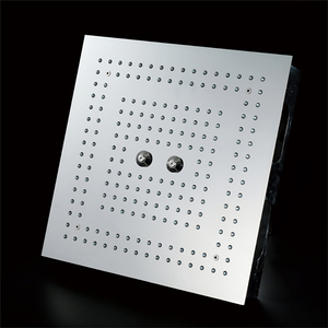 Ensemble de <span class=keywords><strong>douche</strong></span> thermostatique HIDEEP finition chrome carré, montage mural/plafond, eau chaude/froide, télécommande, robinet de <span class=keywords><strong>douche</strong></span> LED - Product Image 5