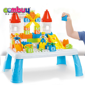 Set da Scrivania Divertente per Bambini con Blocchi da Costruzione e Tavolo con 59 Pezzi - Product Image 4