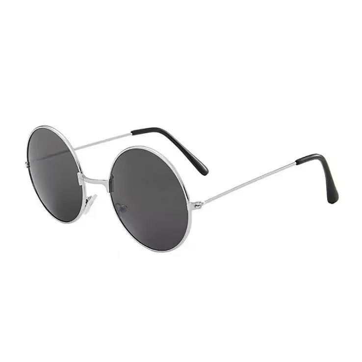 Silver framed gray film