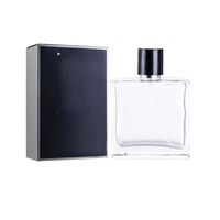 Parfum de Cologne pour Homme Bleu Noir Pharmacie 30ml 50ml 100ml Vaporisateur en Verre pour Huile Corps avec Boîtes en Papier Emballage