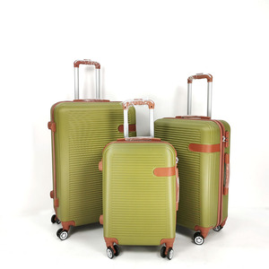 <span class=keywords><strong>Maleta</strong></span> de moda con doble cremallera <span class=keywords><strong>20</strong></span> 24 28 pulgadas nuevo ABS bolsas de viaje equipaje - Product Image 1