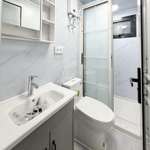 Chambre de conteneur préfabriquée extensible de haute qualité, 20 pieds, avec 2 chambres, portable, mobile, petite famille - Product Image 6