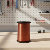 Fil de cuivre émaillé de haute qualité avec couche d'isolation complète, modèle JOEPOWER EIW 5000V pour moteurs industriels