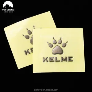 Factory Wholesale Custom Printing Logo Heat Transfer Garments Patches Soft Embossed TPU Labels for Clothing