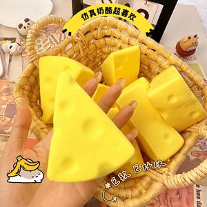 ของเล่นบีบเนื้อนุ่ม PU รูปขนมปังชีส คัสตาร์ด ขนมปังปิ้ง อาหารจำลอง ยี่ห้อ Needoh รุ่น Slow Rising บรรเทาความเครียด - Product Image 5
