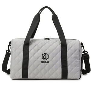Nouveau sac de voyage femmes réglable chariot étui <span class=keywords><strong>fil</strong></span> à broder losange expansion portable sec humide séparation gym sac de sport - Product Image 6