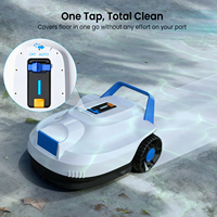 Vente Flash : Robot Nettoyeur de Piscine Robotisé AIRROBO QD01 (Large Plage de Température 10-35°C) ° Aspirateur de piscine sans fil C pour les propriétaires de magasins de piscines