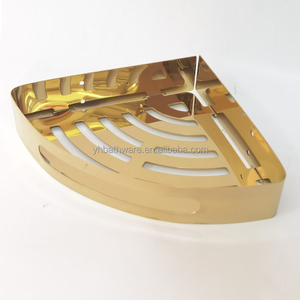 Étagère d'angle <span class=keywords><strong>de</strong></span> <span class=keywords><strong>salle</strong></span> <span class=keywords><strong>de</strong></span> <span class=keywords><strong>bain</strong></span> populaire chaude Sus304 étagères d'angle en acier inoxydable à un étage <span class=keywords><strong>doré</strong></span> noir or Rose pour <span class=keywords><strong>salle</strong></span> <span class=keywords><strong>de</strong></span> <span class=keywords><strong>bain</strong></span> - Product Image 2