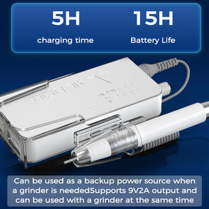 เครื่องตะไบเล็บไฟฟ้าแบบชาร์จไฟได้เครื่องขัดเล็บแบบเงียบพกพาสำหรับผู้เริ่มต้น - Product Image 5