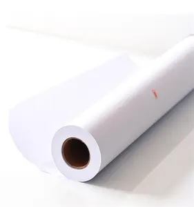 Advanced Supplier Uncoated 60GSM High Quality White Plotter paper rolls for blueprint