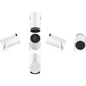 Mini Proyector Portátil con BT y WiFi Dual, Aplicaciones Android, 130 ANSI Lúmenes, para Acampar al Aire Libre, Cine en Casa - Product Image 6