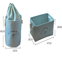 Nouveau panier de rangement en toile souple pour artisanat textile, broderie pour blocs de construction, figurines, grande capacité pour vêtements
