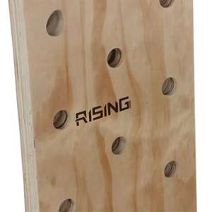 Tavola <span class=keywords><strong>in</strong></span> legno da Fitness per interni per arrampicata su roccia e allenamento accessori per pareti da arrampicata - Product Image 4