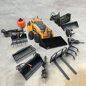 मुफ्त शिपिंग मिनी स्किड स्टीड डीजल लोडर इंजन मोटर पंप गियरबॉक्स के साथ सस्ते मिनी स्किड स्टीड लोडर - Product Image 1