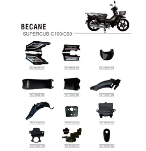 BECANE superCUB C100/pièces de rechange de moto de la Chine/pièces de moto d'Amérique du Sud