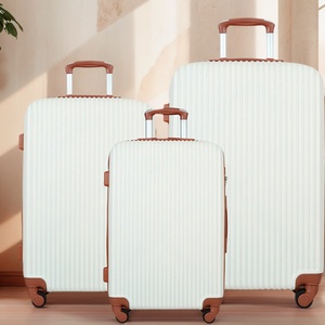 New 2025 Lightweight ABS Luggage 20,24,26In Expandable <b>Suitcase</b> with 360° Silent Wheels TSA Lock Durable Trolley Case - Product Image 1