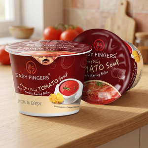 Soupe instantanée HALAL ALOR de tomates, pommes de terre, betteraves, oignons et ail, lyophilisée en bol, 30g/tasse, préparation en 10 minutes, durée de conservation de 12 mois - Product Image 5