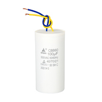 Condensateur à film CBB60 450VAC 6uF, condensateur de démarrage et de fonctionnement pour pompe à eau et pompes submersibles